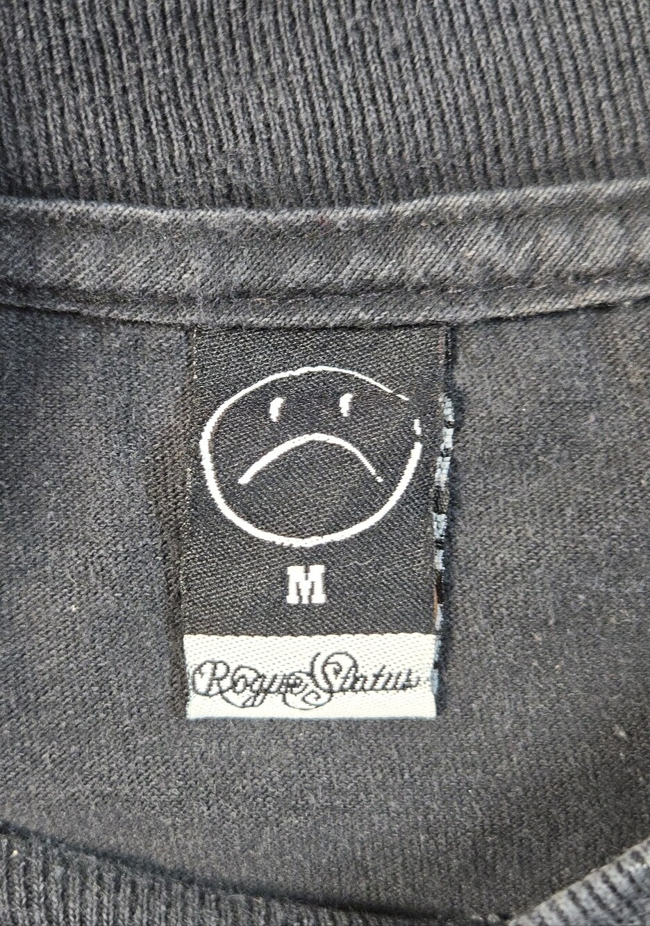 Rogue Status All Over Gun Print T-Shirt Black Men's Medium Vintage Streetwear - Picture 5 of 10